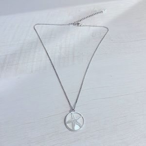 Starfish layered necklace